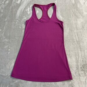 Lululemon Tank Top Womens Small Purple Cool Racerback Yoga Athletic Gym Workout